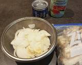 トリコロールパスタ 鯖と茸のトマトソース作り方1写真