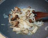 トリコロールパスタ 鯖と茸のトマトソース作り方3写真