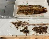 お惣菜焼き秋刀魚のアレンジ丼弁当作り方1写真