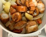 お麩のヴィーガン肉じゃが(お麩じゃが)作り方4写真