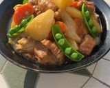 お麩のヴィーガン肉じゃが(お麩じゃが)作り方8写真