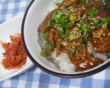 ◆うちの韓国風 カルビ丼◆作り方5写真