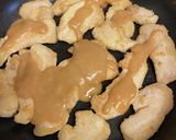 鶏胸肉　練りゴマと炒りゴマ味噌胡椒焼き　作り方6写真