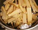 メンマと豚の炒め煮作り方1写真