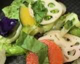毎日の納豆●サラダパックのサッと炒めと作り方1写真
