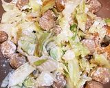 肉団子（業務スーパー）と野菜グラタン作り方6写真