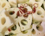 食物繊維たっぷり！レンコンのアヒージョ風作り方4写真