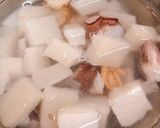 お手軽☆魚介のミネストローネ風スープ作り方2写真