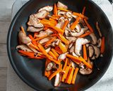 夏バテ防止に「干し椎茸と豆腐の卵炒め」作り方5写真