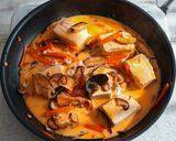 夏バテ防止に「干し椎茸と豆腐の卵炒め」作り方6写真