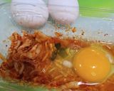 キムチ入り卵焼き作り方1写真