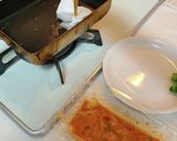 キムチ入り卵焼き作り方2写真