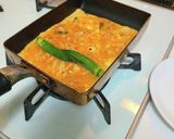 キムチ入り卵焼き作り方3写真