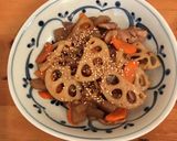れんこんと冷蔵庫にあるものできんぴら作り方5写真