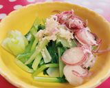 *小松菜と茗荷のおかか和え☆生姜風味*作り方3写真