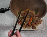 松屋期間限定！　プルコギ定食♪作り方4写真