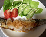 大根おろしたっぷり焼き秋刀魚作り方4写真
