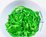 ピーマンとカニカマの和え物作り方4写真