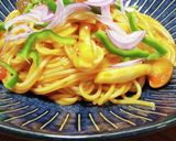 しめじのナポリタン作り方6写真