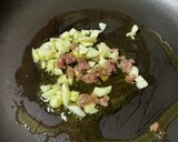 無花果と舞茸のガーリック炒め作り方3写真