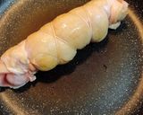 やわらか＊鶏肉ロールとごぼうの甘辛煮作り方4写真