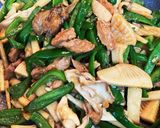 大豆ミートの青椒肉絲（まるでお肉！！）作り方12写真