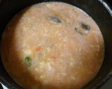 すり潰し豆腐入り洋風チキンスープ作り方5写真