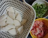 炊飯器で豚バラ大根作り方1写真