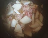炊飯器で豚バラ大根作り方4写真