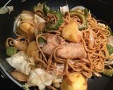ゴーヤの焼きそば作り方3写真