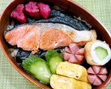 高校3年女子お弁当♪2022.09.14作り方1写真