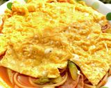 オムレツトマトスープパスタ作り方10写真