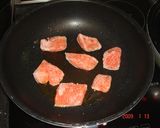 サーモンのミートソースかけ作り方4写真