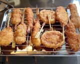 お惣菜の揚げ物をカリッと温める。作り方6写真