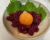 簡単！＊馬刺しのユッケ作り方5写真