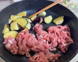 ナスと豚肉のコチュ味噌炒め作り方2写真
