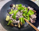ナスと豚肉のコチュ味噌炒め作り方3写真
