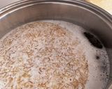 経糸用の糊作り方6写真