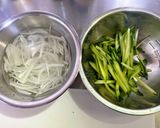 玉ねぎときゅうりの冷しゃぶ風作り方1写真