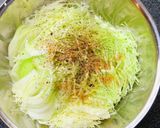 キャベツ大量消費 『我が家のサラダ』作り方4写真