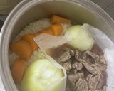 だしご飯、焼肉、玉ねぎポン酢　一度に作り方2写真