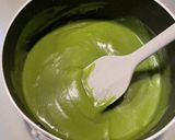 鮮やかな色が綺麗な抹茶カスタードクリーム作り方5写真