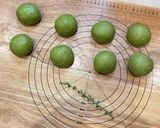 抹茶クリームたっぷりの抹茶パン作り方3写真