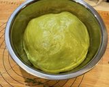 抹茶クリームたっぷりの抹茶パン作り方2写真