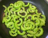 ゴーヤと豚肉の味噌佃煮作り方2写真