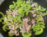 ゴーヤと豚肉の味噌佃煮作り方3写真