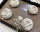 黒ごま香るクリームチーズのプチフランス作り方5写真