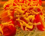 簡単ヘルシーキャベ玉トマトチーズトースト作り方3写真