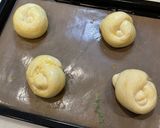 黒白のゴマ香るワンノットテーブルロール作り方6写真
