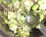 豆腐とアボカドのナムル風和え物作り方5写真
